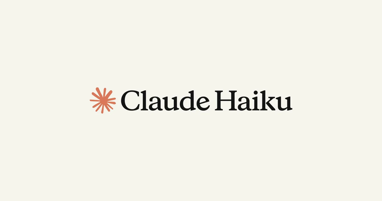 Claude Haiku title card