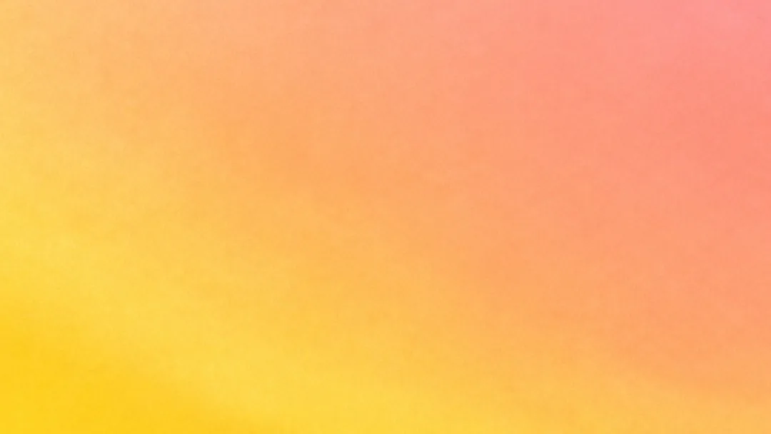 A warm orange and yellow gradient from OpenAI's announcement