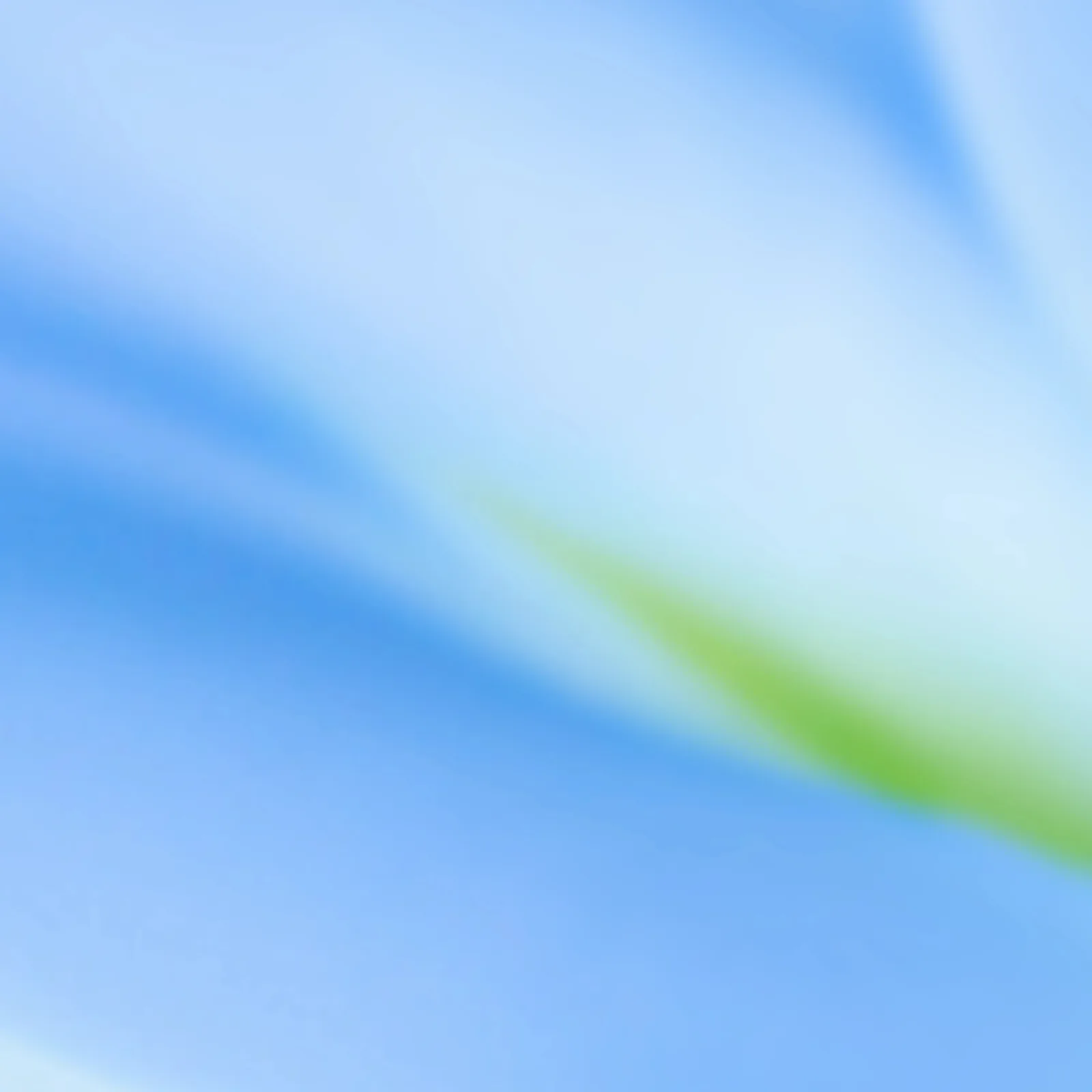 Abstract blue and green artwork from OpenAI's announcement